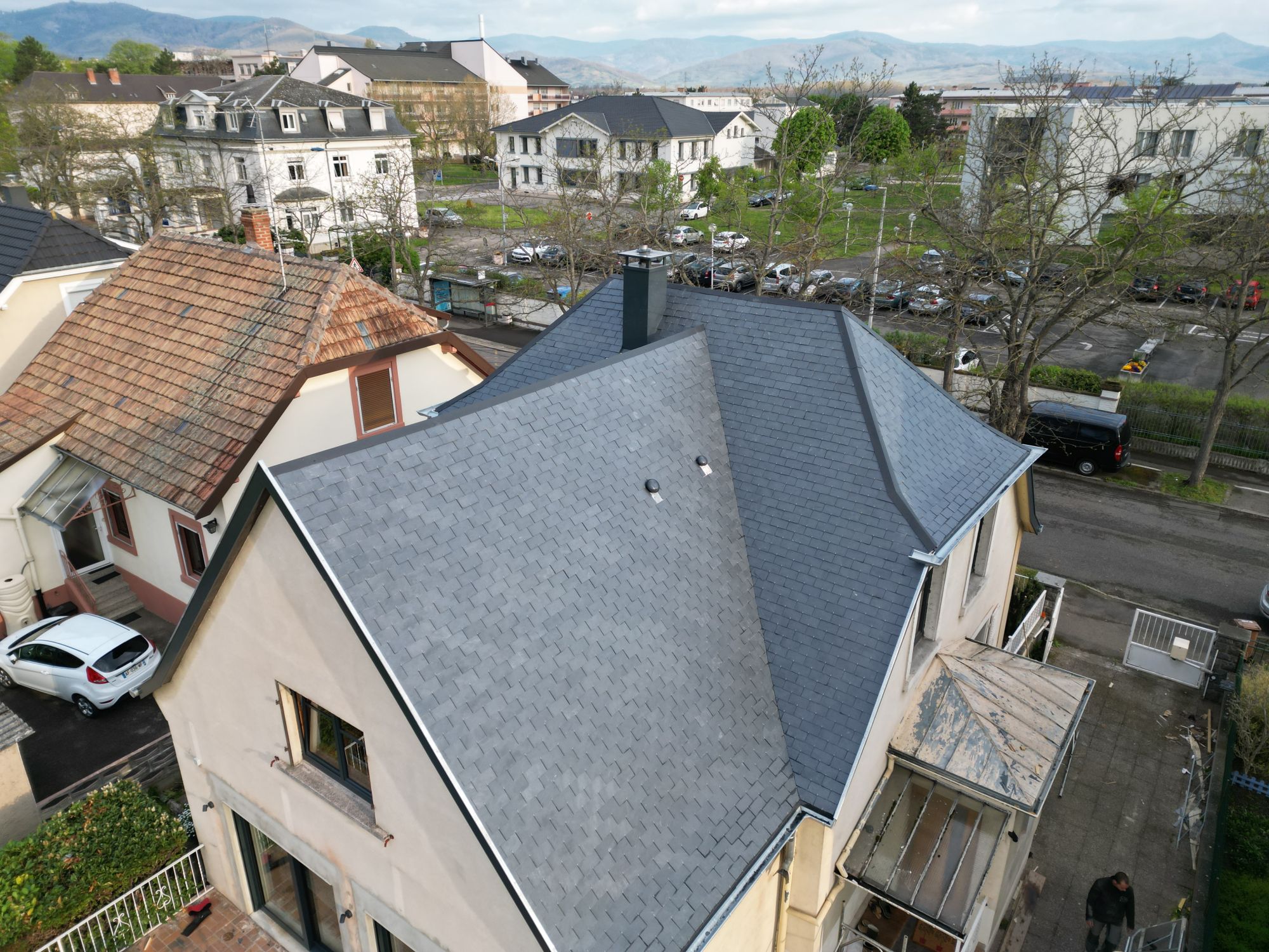 Entreprise de pose et réparation de zinguerie à Colmar et Sainte-Marie-aux-Mines Illzach